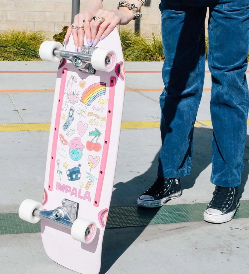Skateboards-Impala Skateboard - Latis Cruiserboard - 31,5'' - Art Baby Girl