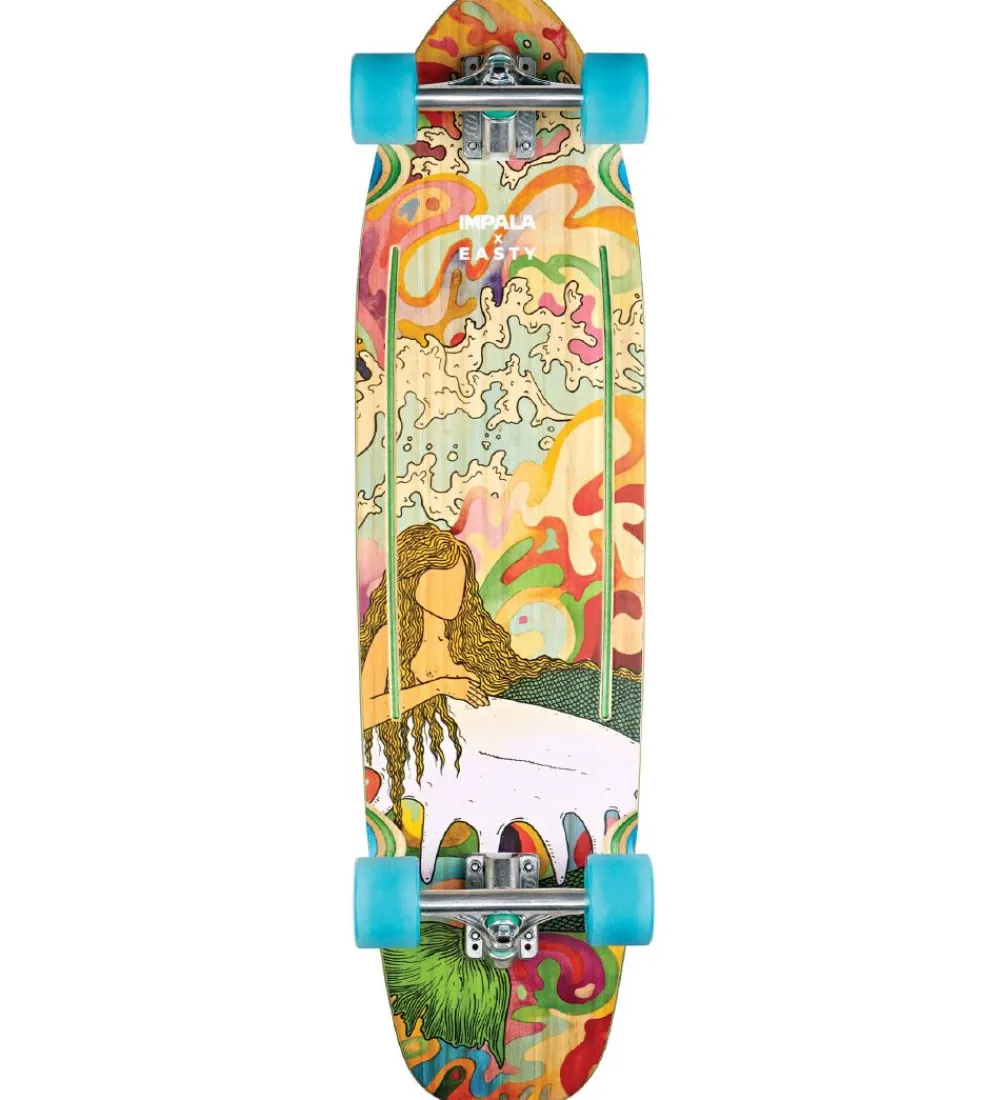 Skateboards-Impala Skateboard - Sirena Longboard - 36'' - Easty Beasty
