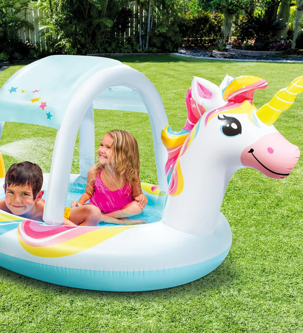 Vandleg|Badebassin-Intex Badebassin - Unicorn Spray Pool - 254x132x109 cm - 130 L