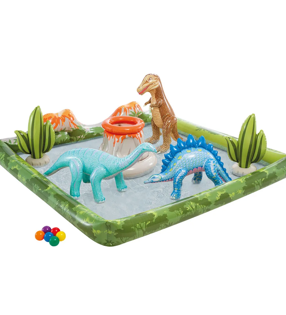 Vandleg|Badebassin-Intex Legebassin - Jurassic Adventure - 410 L