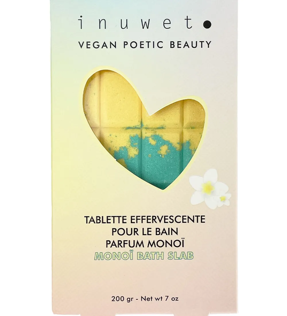 Inuwet Pleje- Og Toiletartikler|Bath Bombs*Bath Tablet Fizz - 200g - Monoi