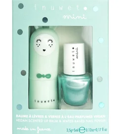 Sminke|Neglelak-Inuwet Læbepomade/Neglelak - Apple - Aqua