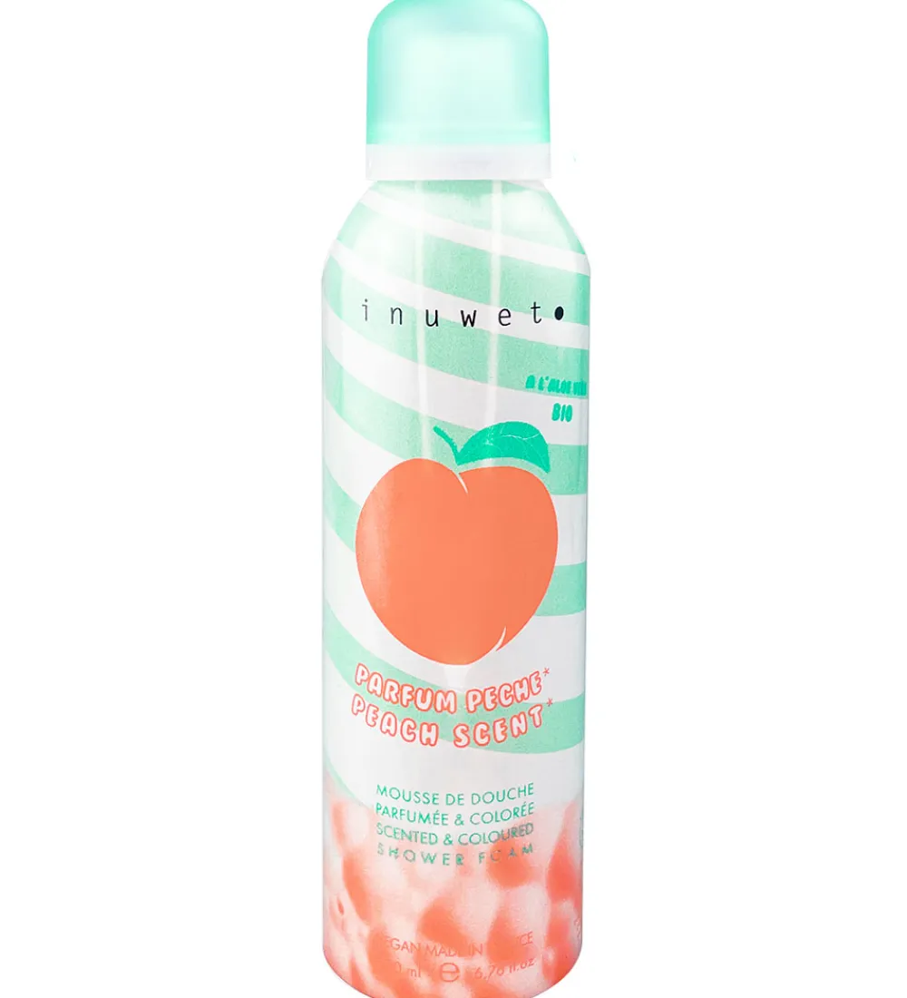 Pleje- Og Toiletartikler-Inuwet Shower Foam - 200ml - Peach