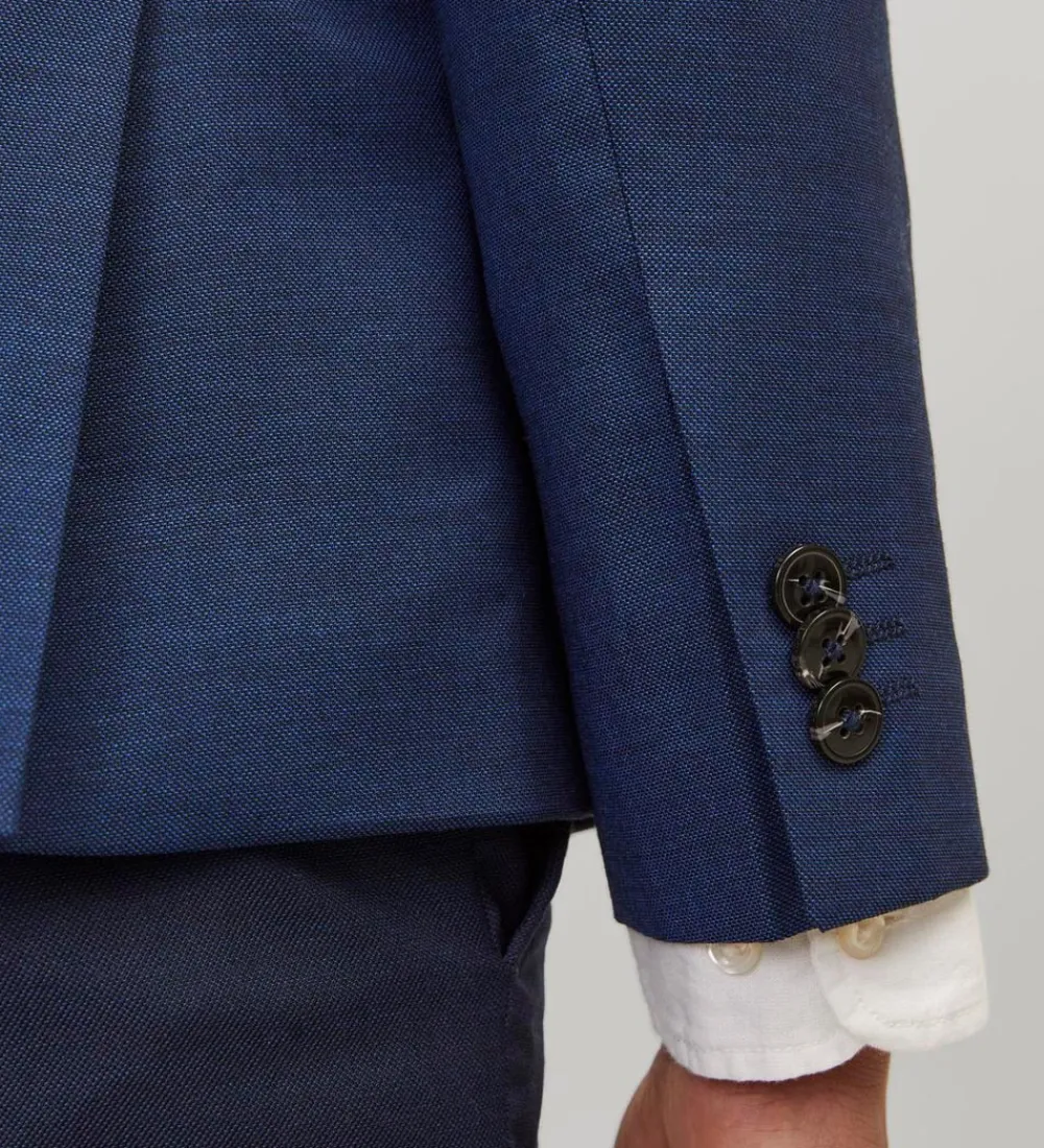 Jakkesæt Og Blazers-Jack & Jones Blazer - JprSolaris - Noos - Medieval Blue