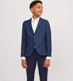 Jakkesæt Og Blazers-Jack & Jones Blazer - JprSolaris - Noos - Medieval Blue