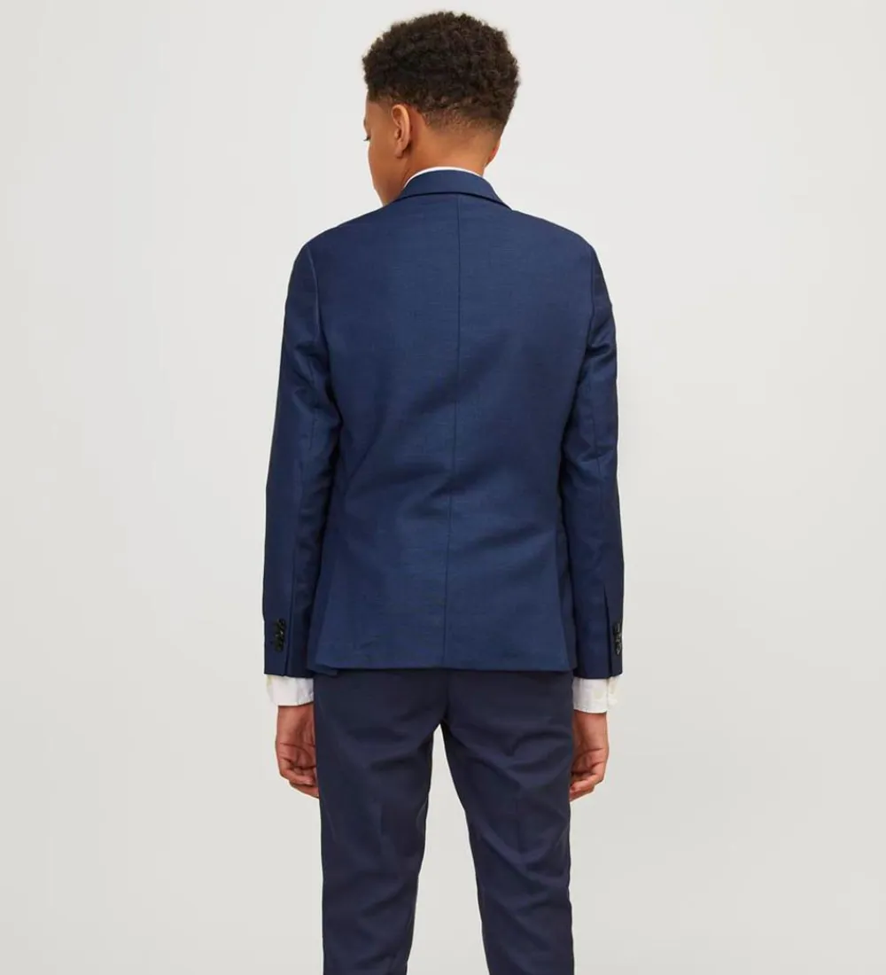 Jakkesæt Og Blazers-Jack & Jones Blazer - JprSolaris - Noos - Medieval Blue