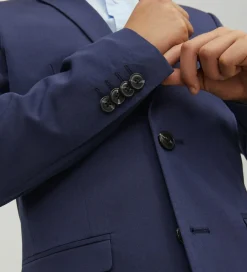 Konfirmationstøj|Jakkesæt Og Blazers-Jack & Jones Blazer - JpSolar - Noos - Medieval Blue