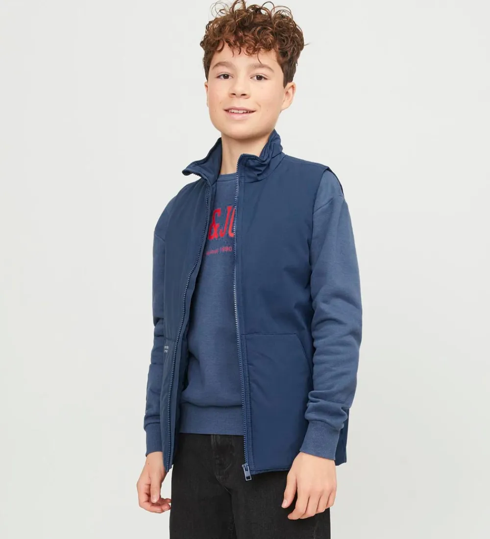 Veste|Dunveste Og Dyneveste-Jack & Jones Dynevest - JjeSustain - Ensign Blue
