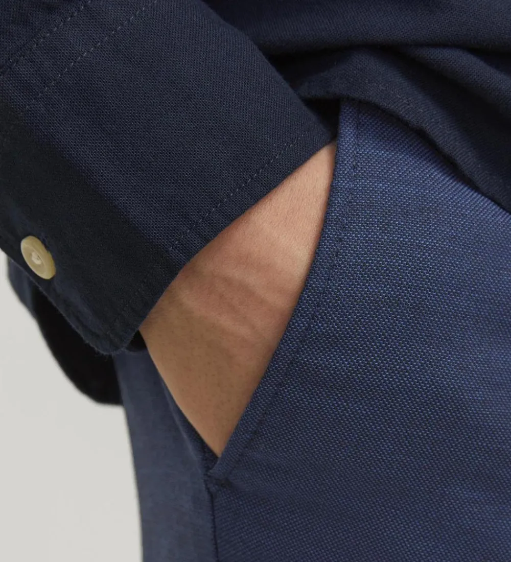 Jack & Jones Jakkesæt Og Blazers*Habitbukser - JprSolaris - Noos - Medieval Blue