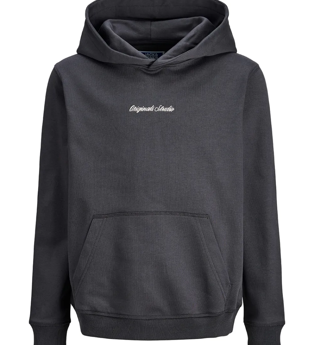 Jack & Jones Hættetrøjer*Hættetrøje - Sweat - JorNorrebro - Asphalt