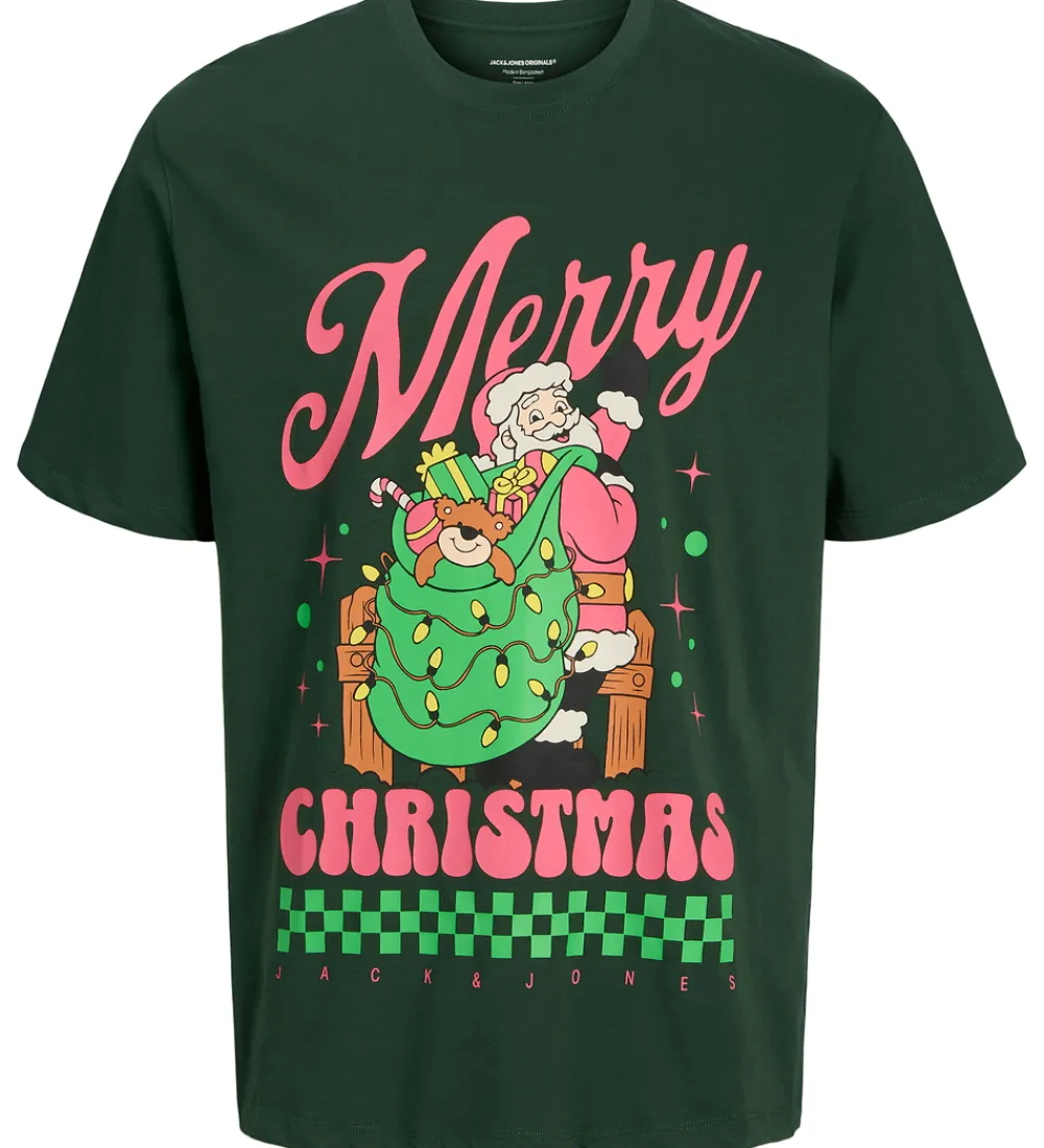 T-Shirts|Juletøj*Jack & Jones T-shirt - JorHoliday Cartoon - Sycamore
