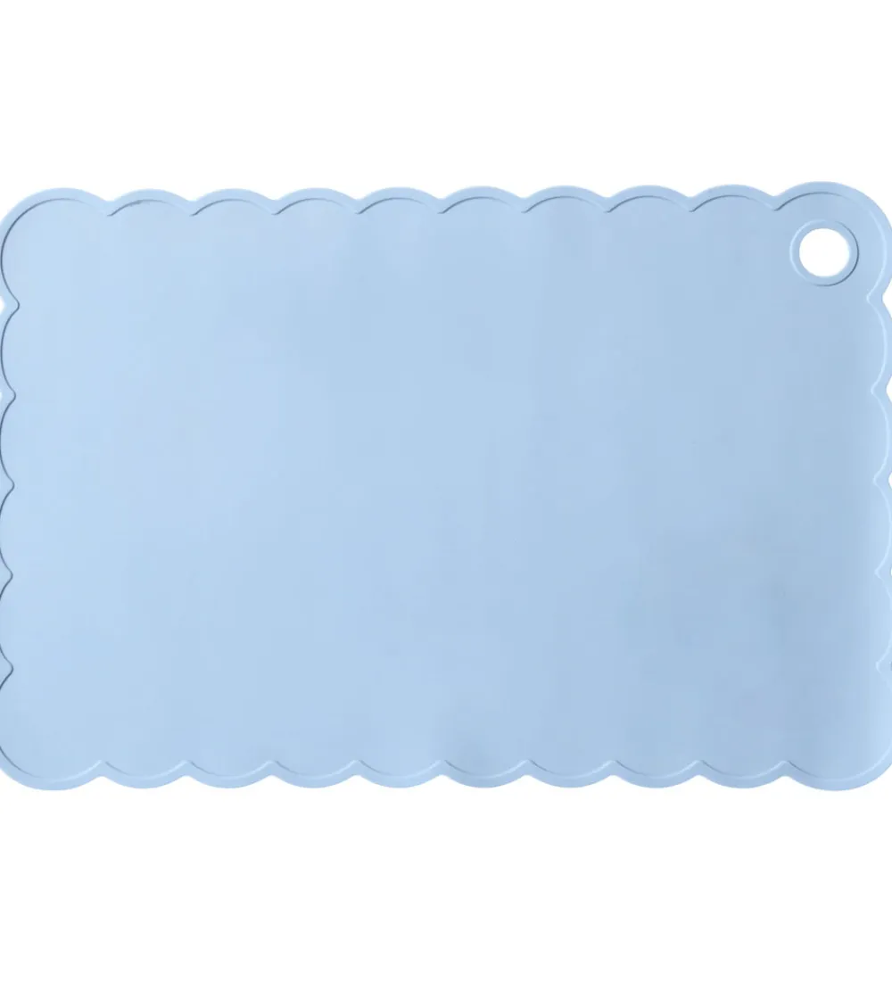 Dækkeservietter-Jack o Juno Dækkeserviet - Silikone - Poppy - Pale Blue