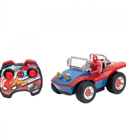 Udeleg Og Udendørs Legetøj-Jada Fjernstyret Bil - Marvel Spider-Man Buggy - 1:24