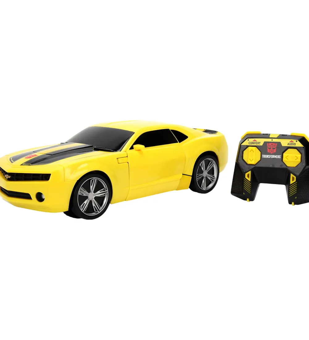 Biler, Tog Og Køretøjer-Jada Fjernstyret Bil - Transformers RC Converting Bumblebee