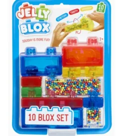 Konstruktionslegetøj|Byg Og Klodser-Jelly Blox Byggeklodser - 10 Dele
