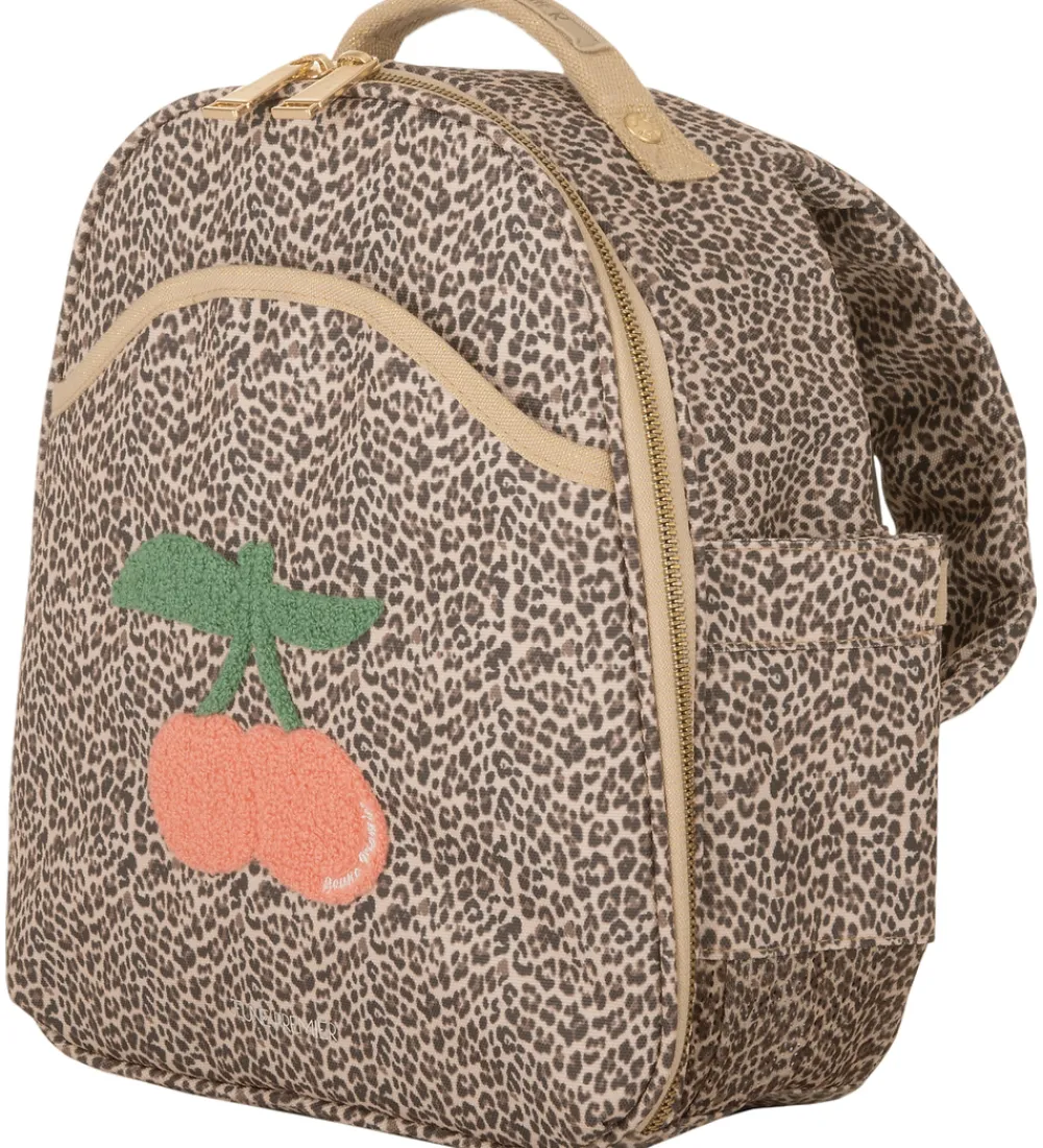 Jeune Premier Børnehavetasker*Børnehavetaske - Ralphie - 10L - Leopard Cherry