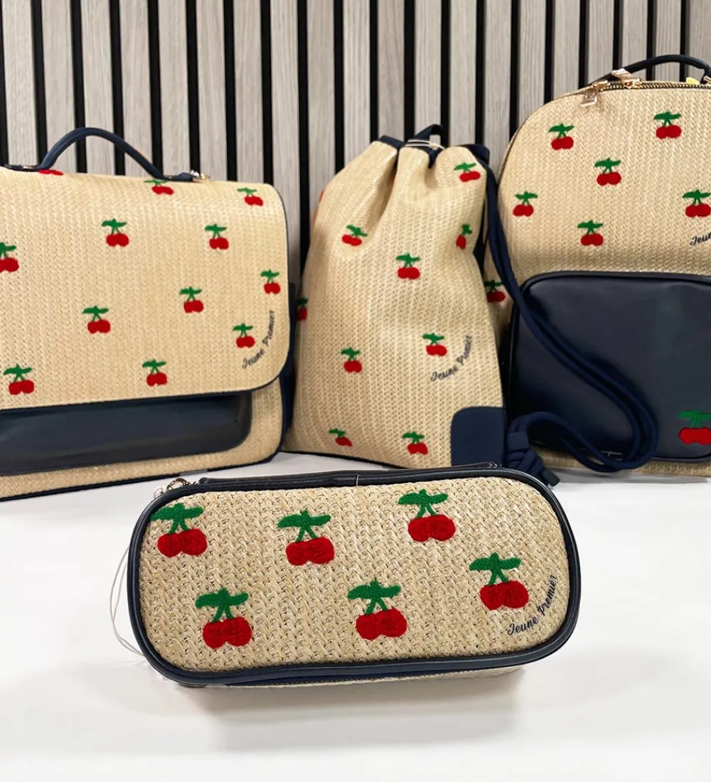 Gymnastikposer|Gymnastikposer-Jeune Premier Gymnastikpose - City Bag - Raffia Cherry