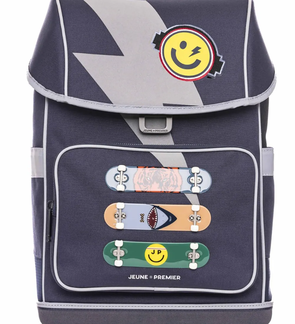Skoletasker-Jeune Premier Skoletaske - 18L - Ergomaxx - Skate