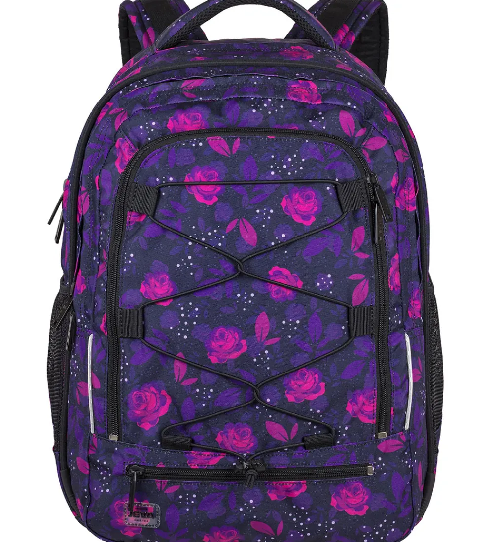 Jeva Skoletasker*Skoletaske - Survivor - Dark Rose