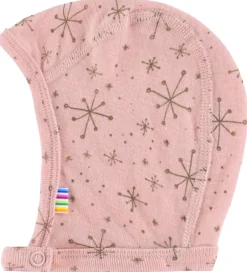 Babyhjelme-Joha Babyhjelm - 1-lags - Uld - Rosa m. Stjerner