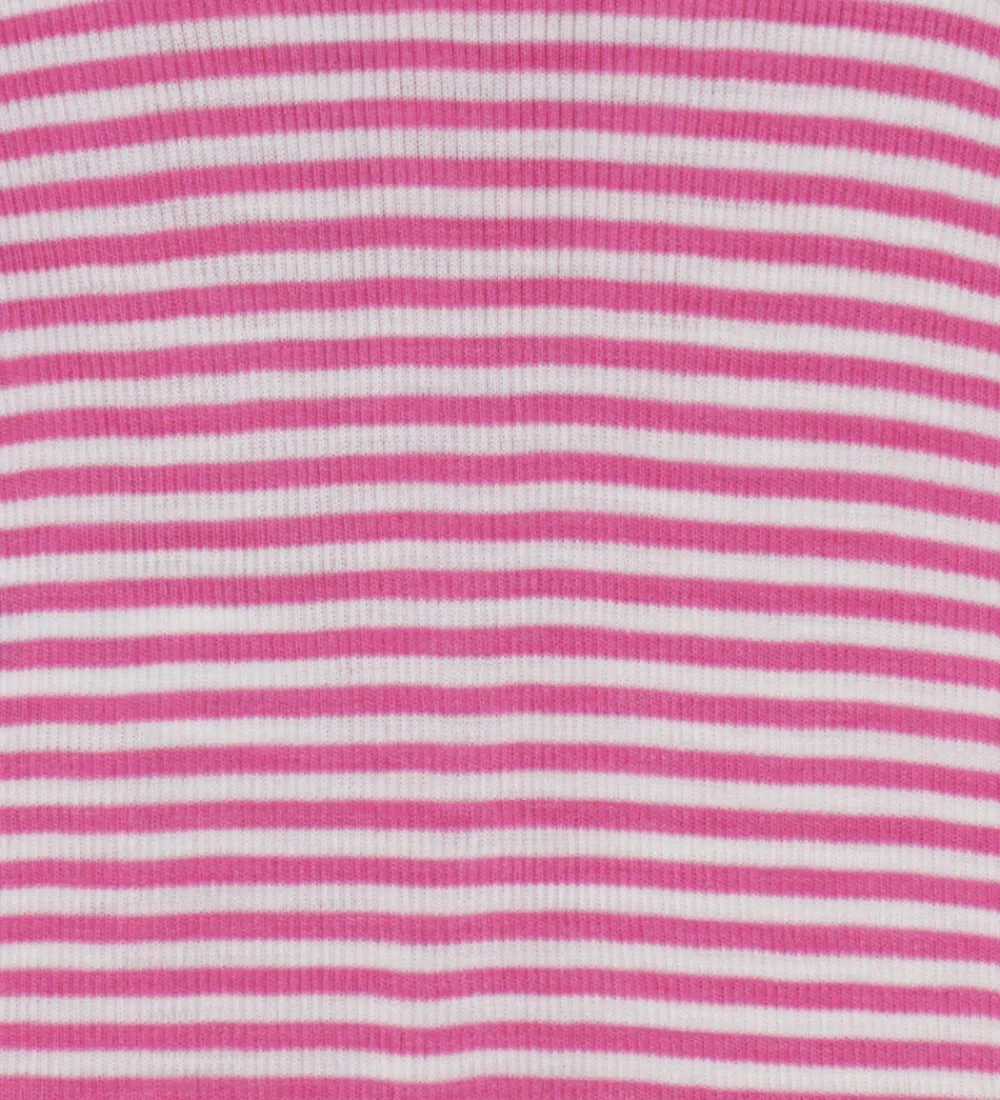 Joha Babyhjelme*Babyhjelm - Rib - Uld/Silke - Off White/Pink