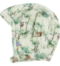 Babyhjelme-Joha Babyhjelm - Uld - Off White m. Træer