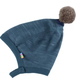 Joha Babyhjelme*Babyhjelm - Uld/Bambus - Dark Denim