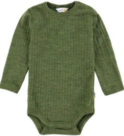 Bodyer|Uld-Joha Body l/æ - Uld - Rib - Mørk Oliven
