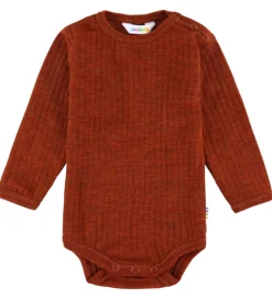 Bodyer|Uld-Joha Body l/æ - Uld - Rib - Rust