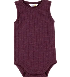Bodyer|Uld-Joha Body u/æ - Uld - Rib - Blomme