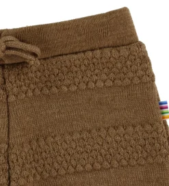 Bukser Og Jeans|Uld-Joha Bukser - Strik - Uld - Varm Brun