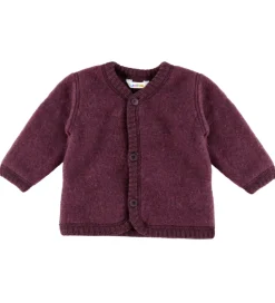 Cardigans|Uld-Joha Cardigan - Uld - Blomme