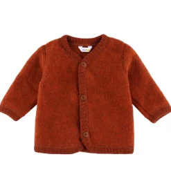 Cardigans|Uld-Joha Cardigan - Uld - Rust