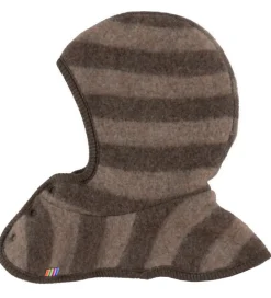 Elefanthuer|Unisex-Tøj-Joha Elefanthue - 2-lags - Uld - Brun