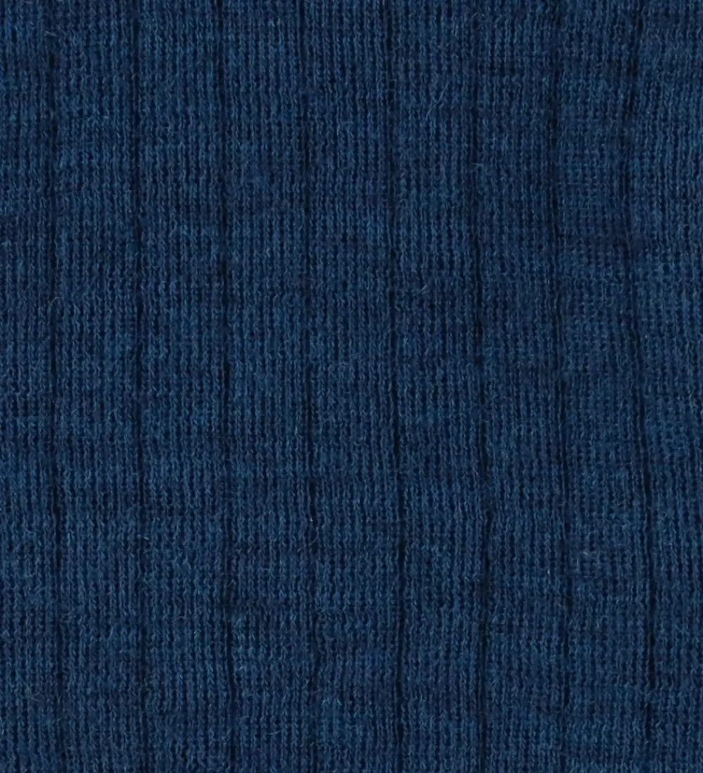 Elefanthuer|Uld-Joha Elefanthue - Uld - Rib - 2-lags - Mørk Turkis