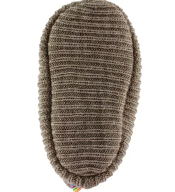 Hjemmesko|Uld-Joha Futter - Uld - Strik - Beige Meleret