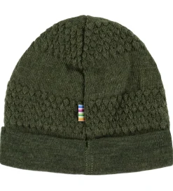 Joha Huer Og Hatte|Unisex-Tøj*Hue - Uld - Strik - Mos Grøn