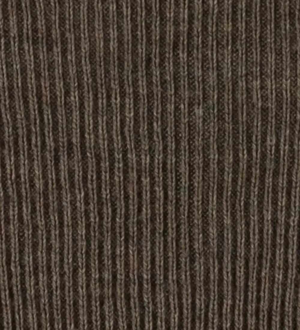 Handsker Og Luffer|Unisex-Tøj-Joha Luffer - Uld - Strik - Brun Meleret
