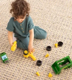 Biler, Tog Og Køretøjer-John Deere Arbejdsbil - Build A Buddy Skid-Steer