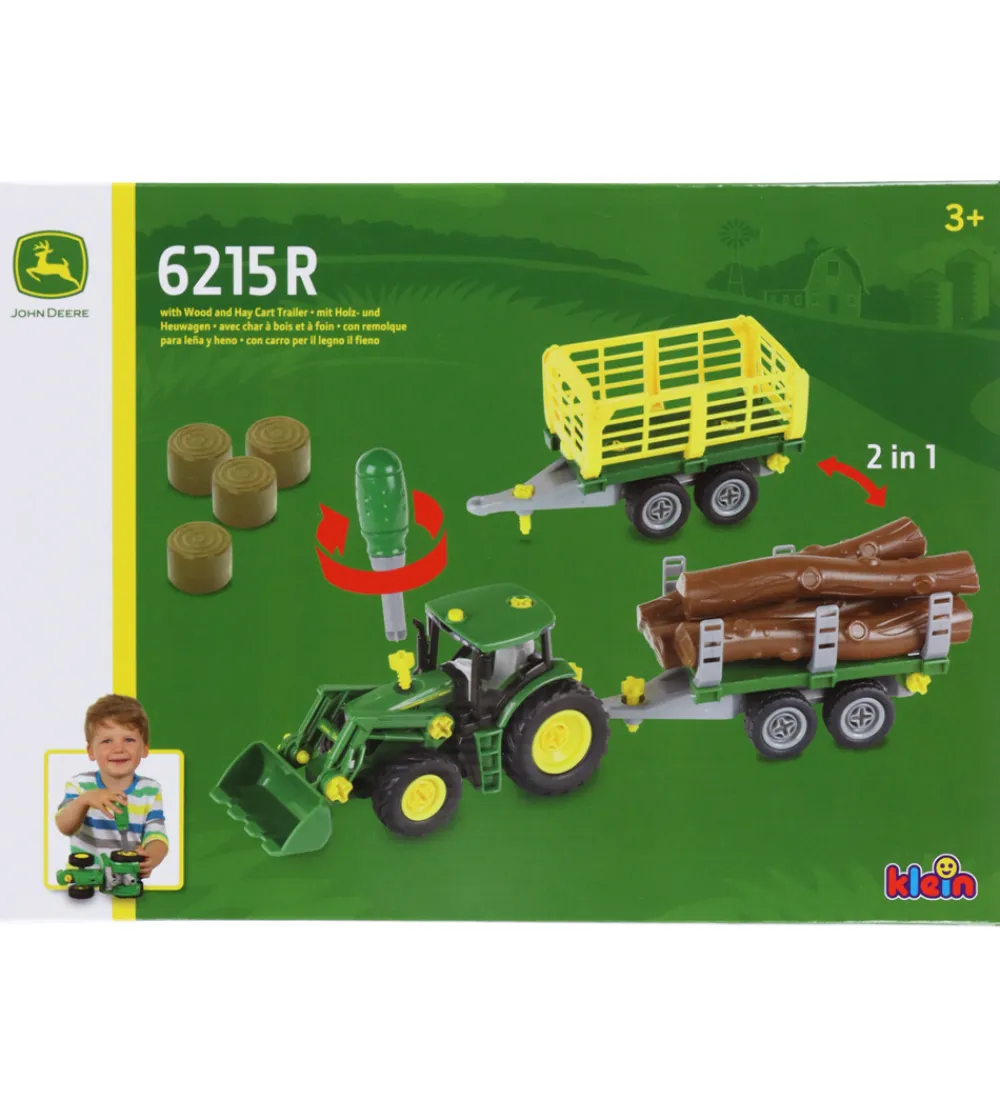 Traktorer-John Deere Kids Traktor - Grøn