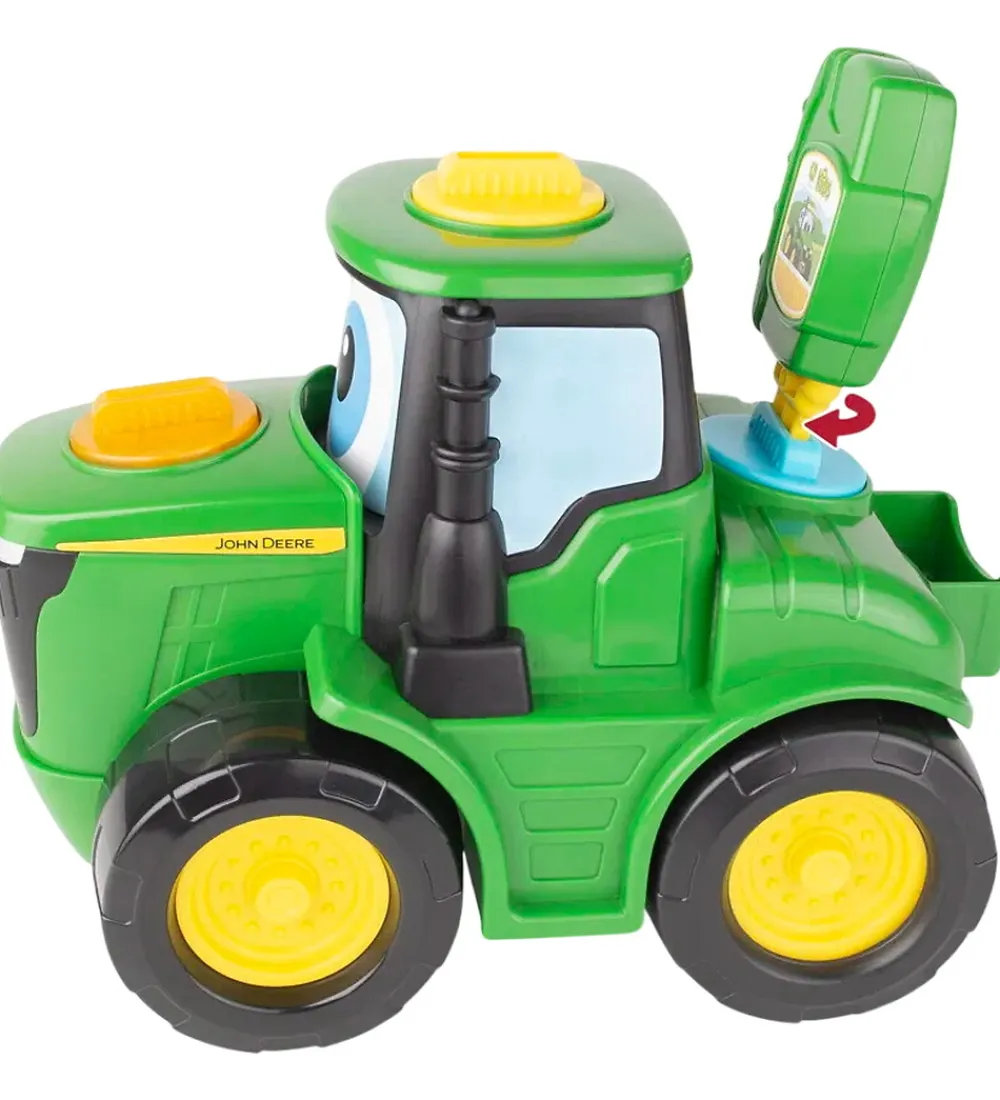 John Deere Traktorer|Biler, Tog Og Køretøjer*Traktor - Key N Go Johnny Tractor