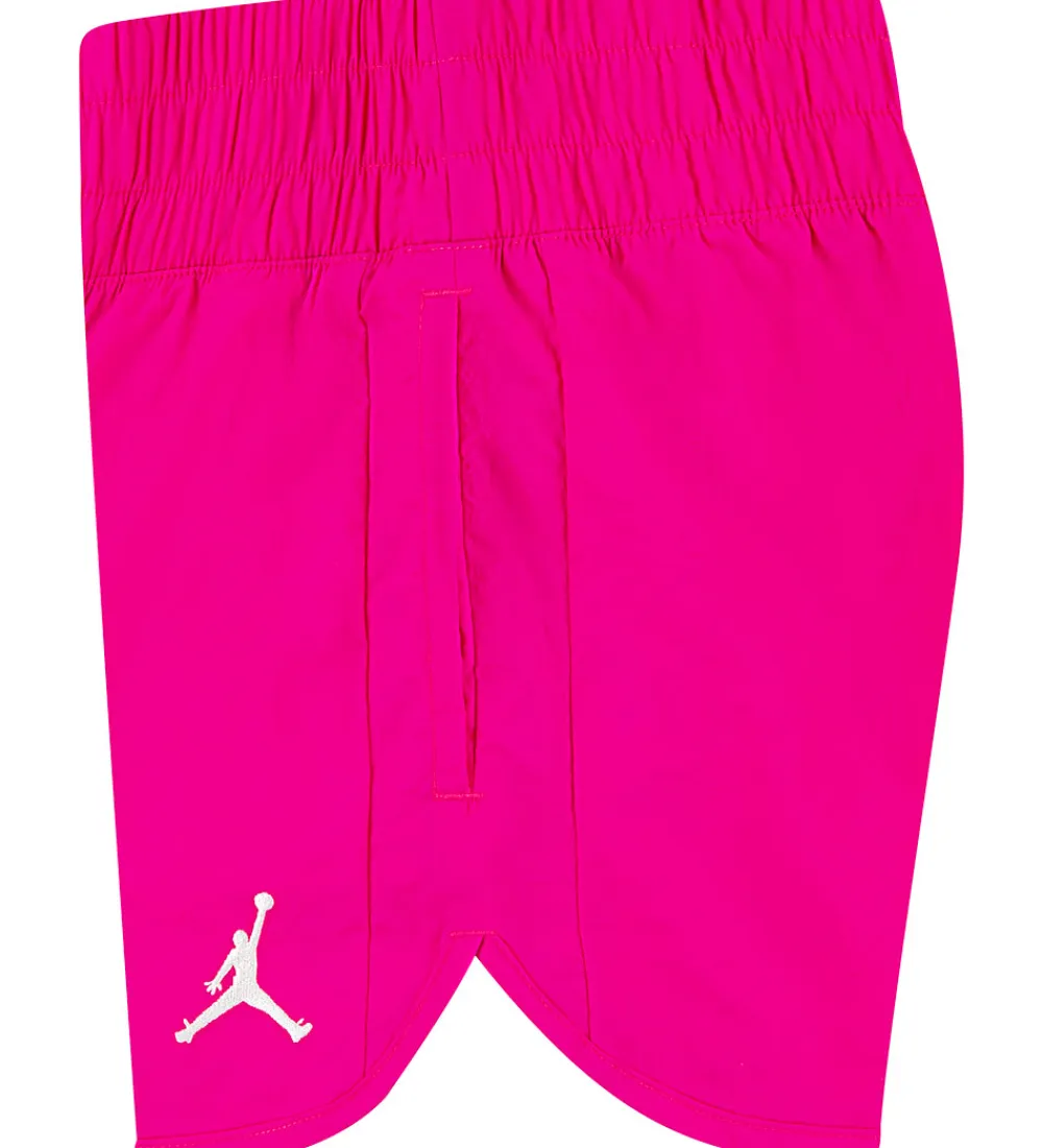 Sportsshorts-Jordan Shorts - Hyper Pink m. Logo