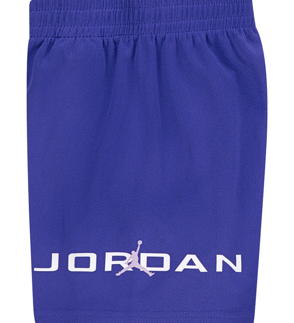 Sportsshorts-Jordan Shortssæt - T-shirt/Shorts - Purple Comet