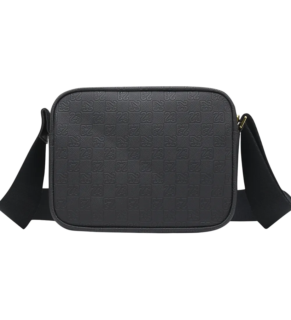 Tasker|Skuldertasker-Jordan Skuldertaske - Monogram Mini - Sort/Guld
