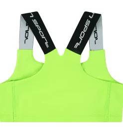 T-Shirts Og Toppe-Jordan Sportstop - Dri-Fit - Electric Green m. Logo
