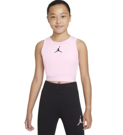 Jordan T-Shirts Og Toppe*Sportstop - Dri-Fit - Pink Foam m. Logo