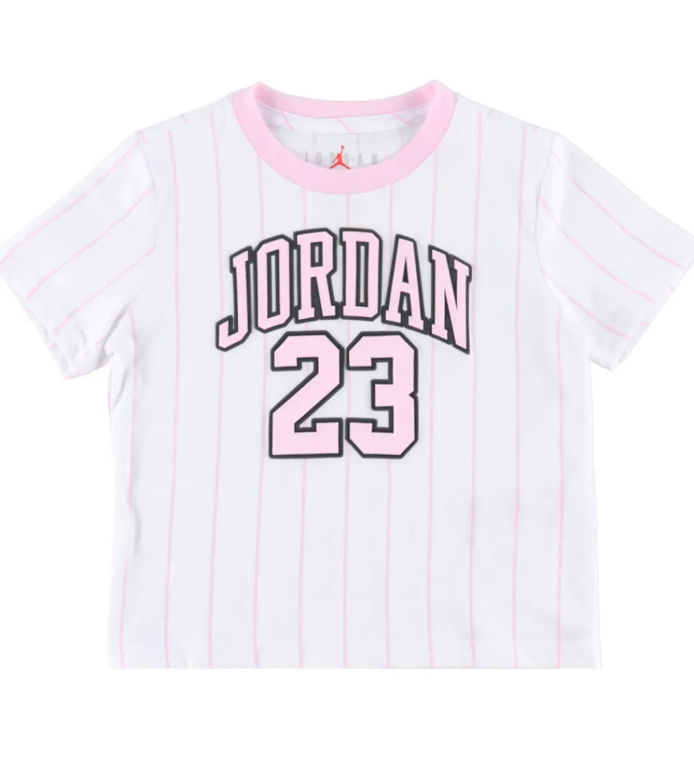 Jordan Hættetrøjer*Sweatsæt - Pink Foam/Hvid