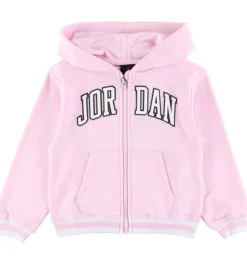Jordan Hættetrøjer*Sweatsæt - Pink Foam/Hvid