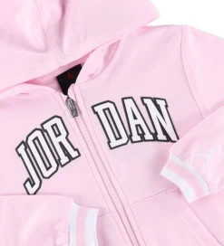 Jordan Hættetrøjer*Sweatsæt - Pink Foam/Hvid