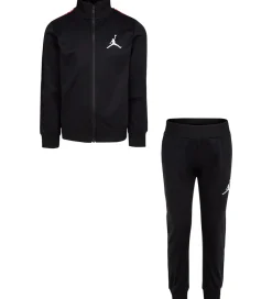 Træningssæt-Jordan Træningssæt - Cardigan/Sweatpants - Sort m. Rød